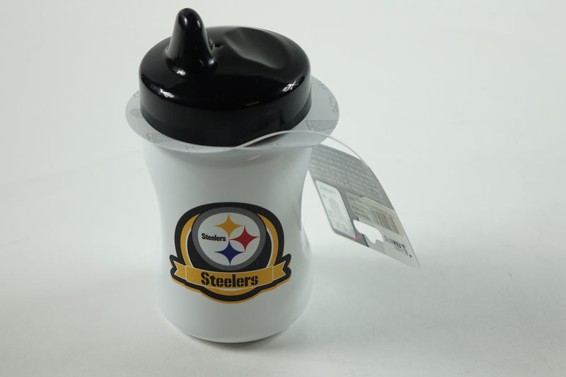 BabyFanatics Sippy Cup – Pittsburgh Steelers NFL – Boys & Girls 3 M One Size