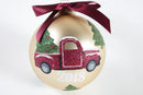 Rauch Industries Glass Christmas Ornament 2018 - Truck & Tree