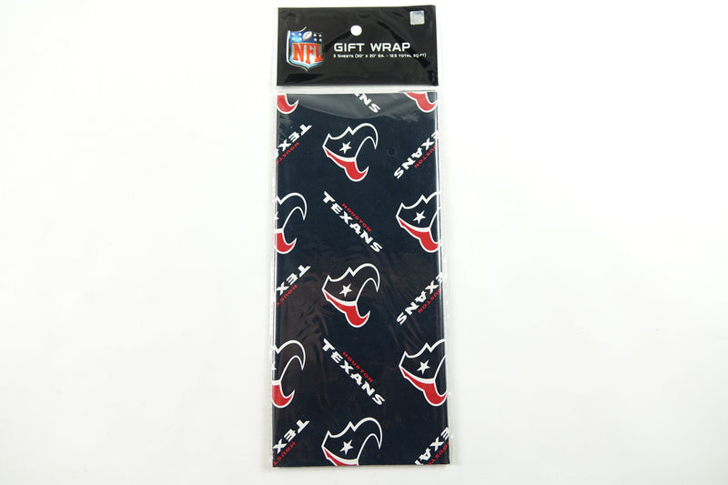 NFL Houston Texans Gift Wrap