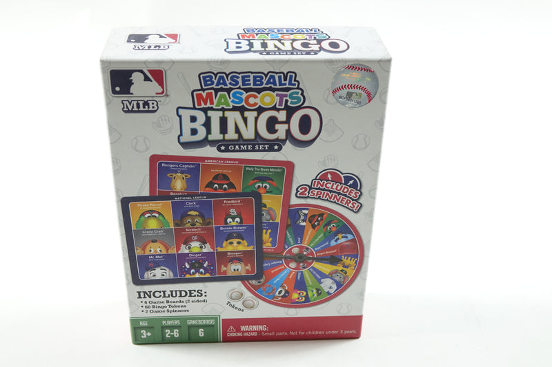 MLB3200: MLB Mascots Bingo Game One Size