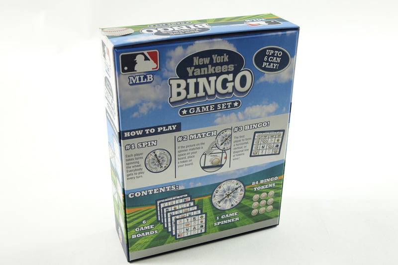 MLB New York Yankees Bingo Game Set