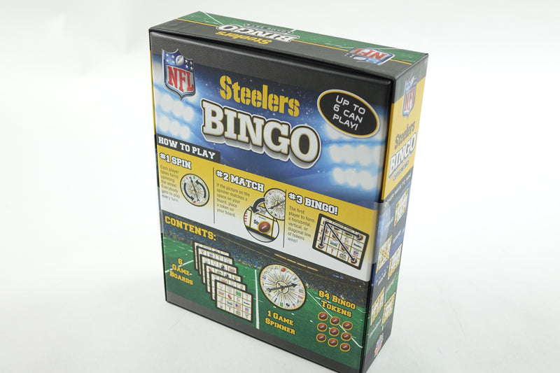 NFL Pittsburgh Steelers Bingo Game One Size