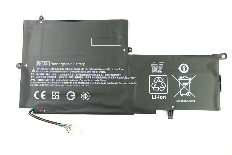 Amanda PK03XL Battery 11.4V 56WH Replacement for HP Spectre Pro