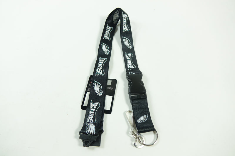 NFL Philadelphia Eagles Lanyard, Black