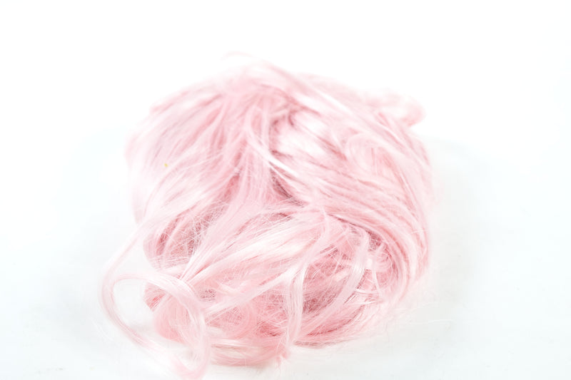IMSTYLE Hot Pink Lace Front Wig Long Wavy Wig Realistic Hairline