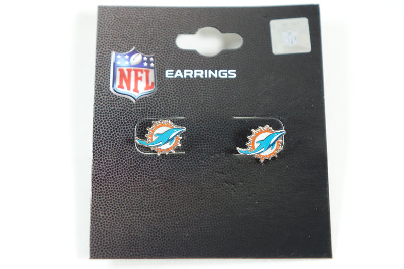 NFL Miami Dolphins Stud Earrings