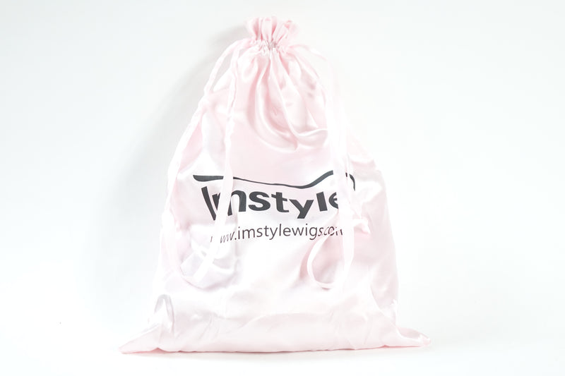 IMSTYLE Hot Pink Lace Front Wig Long Wavy Wig Realistic Hairline