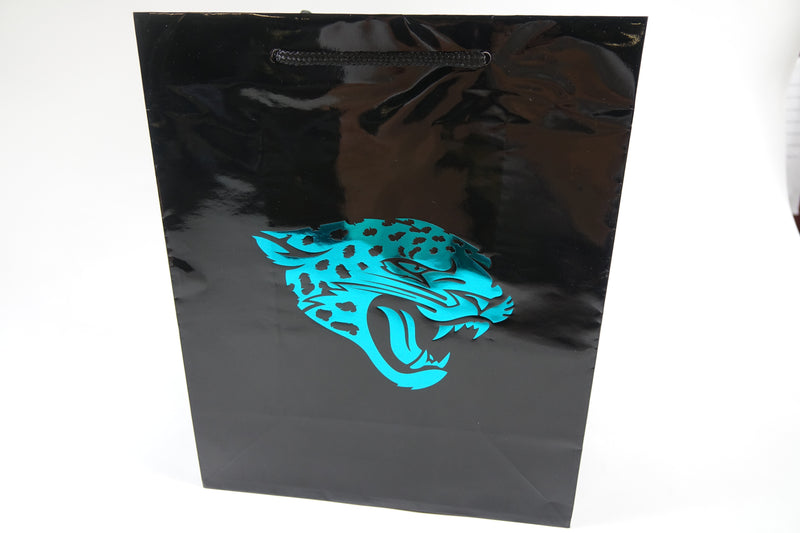 NFL Jacksonville Jaguars Gift Bag, Black/Teal, One Size