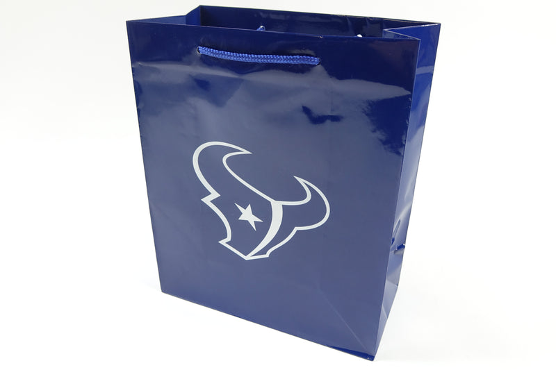 NFL Houston Texans Gift Bag, Navy/White, One Size