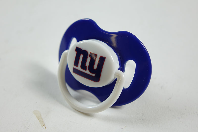 NFL New York Giants - Baby Bib, Bottle, and Pacifier - Kickoff Collection