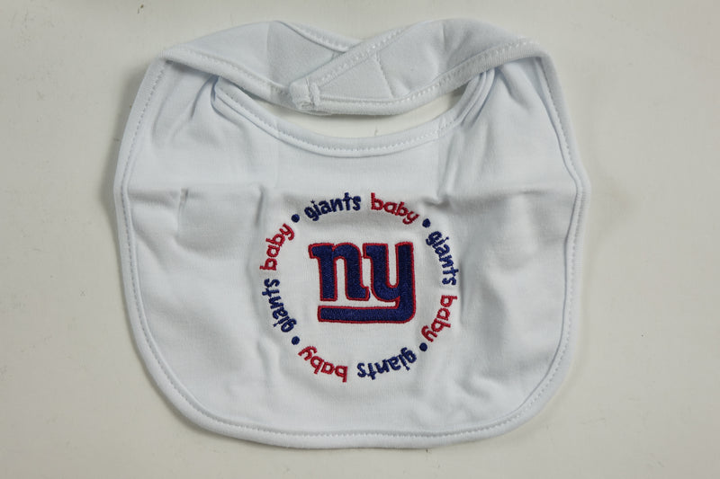 NFL New York Giants - Baby Bib, Bottle, and Pacifier - Kickoff Collection