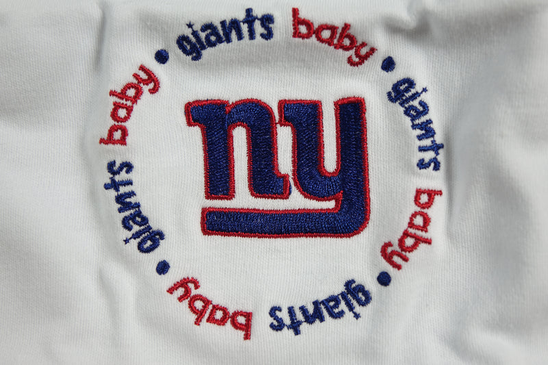 NFL New York Giants - Baby Bib, Bottle, and Pacifier - Kickoff Collection