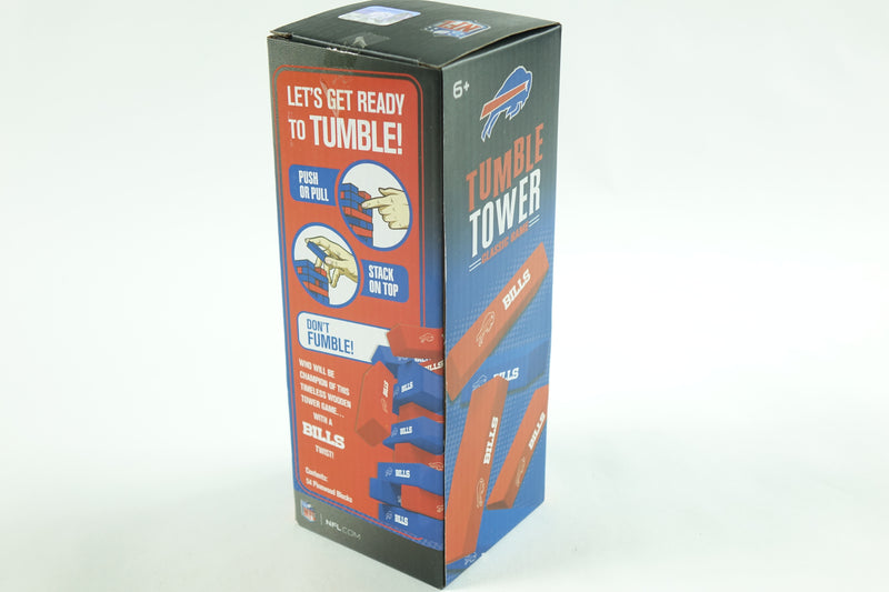 Game Day - NFL Buffalo Bills - Tumble Tower, Real Wood Blocks