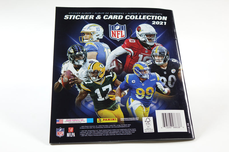 Sticker Album - NFL 2021 Sticker and Card Collection