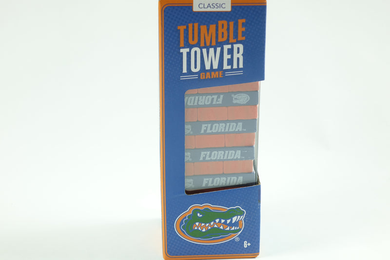 Game Day - NCAA Florida Gators - Tumble Tower, Real Wood Blocks