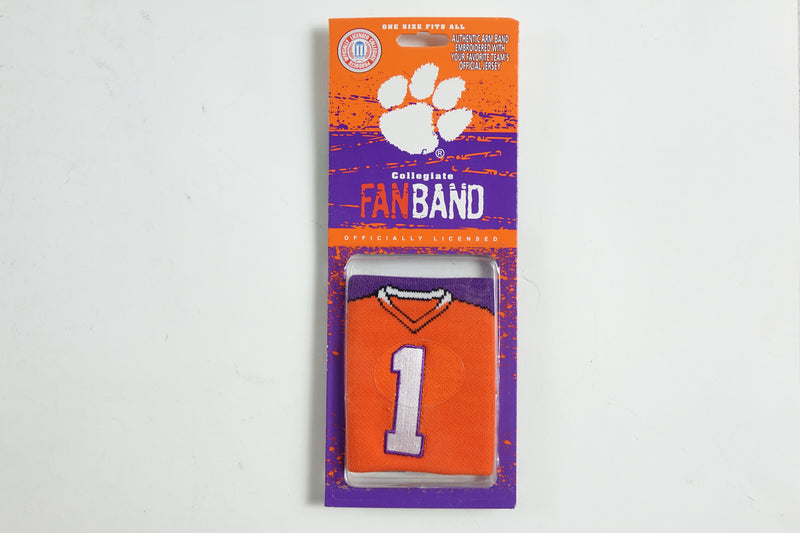 NCAA Clemson University Football Fanband Sweatbands