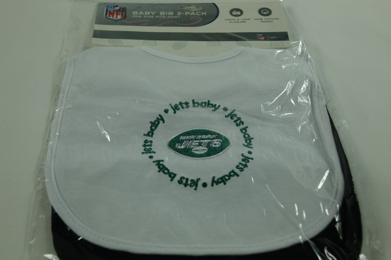 Baby Fanatic - NFL New York Jets - Baby Bib 2-Pack