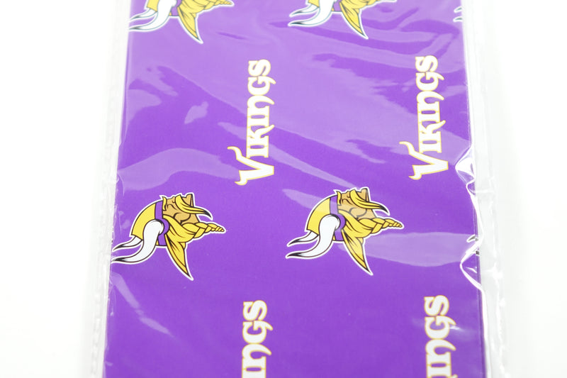 NFL Minnesota Vikings Team Logo Flat Gift Wrap