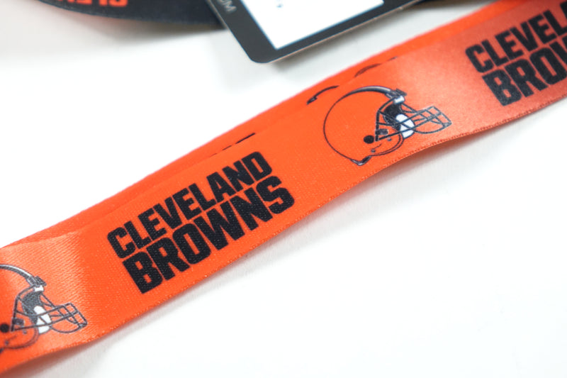 NFL Cleveland Browns Ombre Lanyard, Brown/Orange, One Size