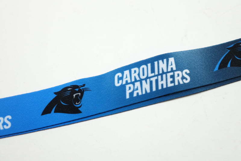 NFL Carolina Panthers Ombre Lanyard, Teal/Black, Onse Size