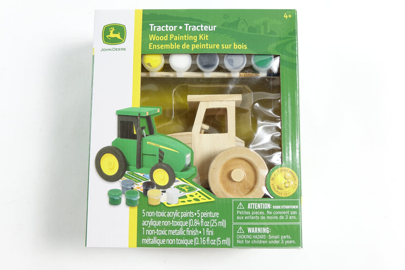 John Deere - Tractor Wood Painting Kit - Non toxic Acrylic Paints