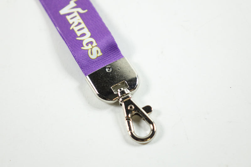 NFL Minnesota Vikings Wristlet Lanyard, Purple, One Size