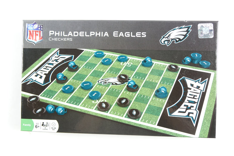 NFL Philadelphia Eagles Checkers Board Game , 13" x 21"