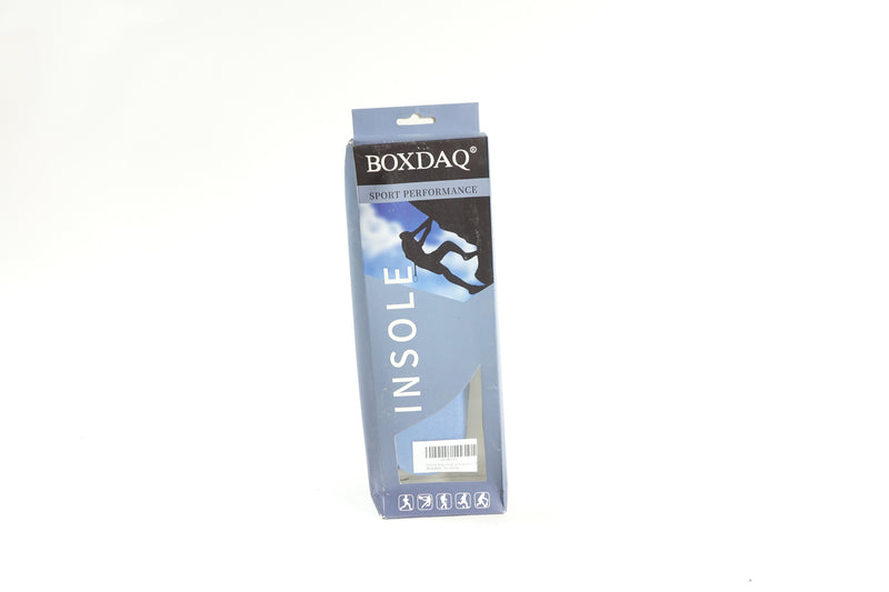 BOXDAQ Memory Foam Insoles, 2 Pair. (Blue, M)