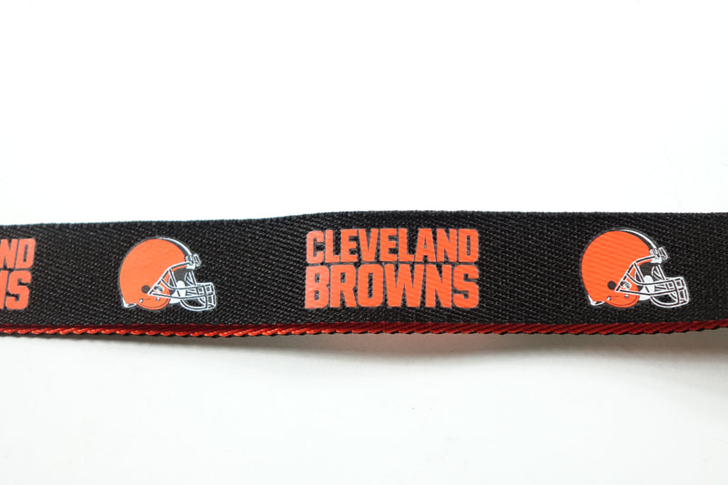 NFL Cleveland Browns Two Tone Lanyard, Brown/Orange, One Size