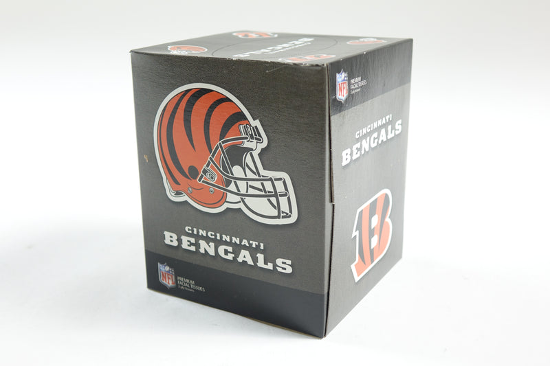 NFL Cincinnati Bengals Tissue Box, Grey