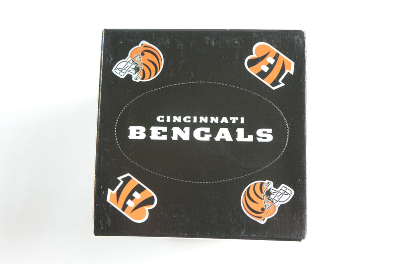 NFL Cincinnati Bengals Tissue Box, Grey