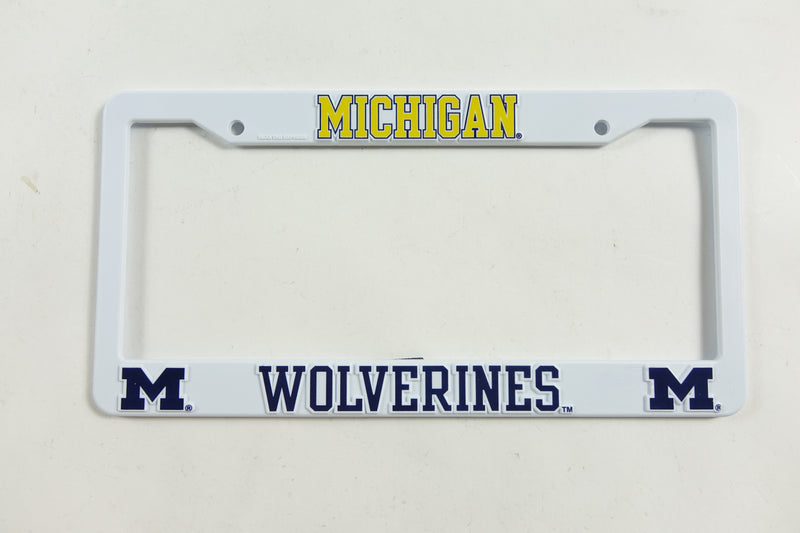 NCAA Michigan University/Plastic Frame Sports Fan Automotive Accessorie One Size