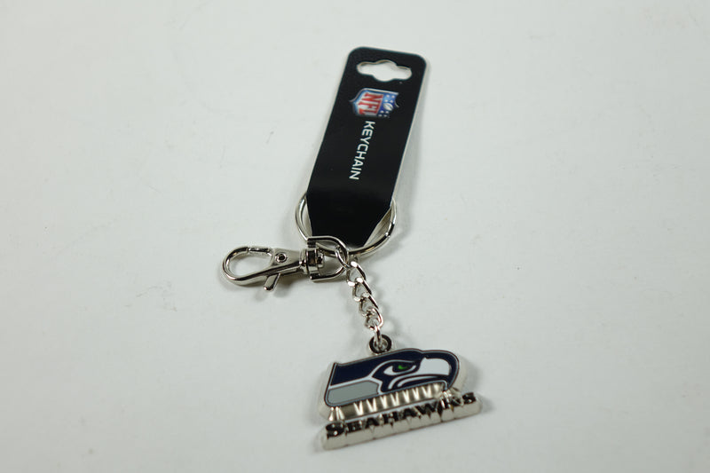 Seattle Seahawks NFL Keychain Zamac Stacked [R]