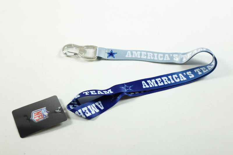 NFL Dallas Cowboys Dallas Cowboys Lanyard Ombre America's Team n, Blue, Small S