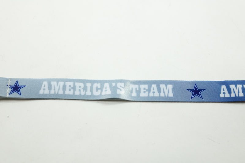 NFL Dallas Cowboys Dallas Cowboys Lanyard Ombre America's Team n, Blue, Small S