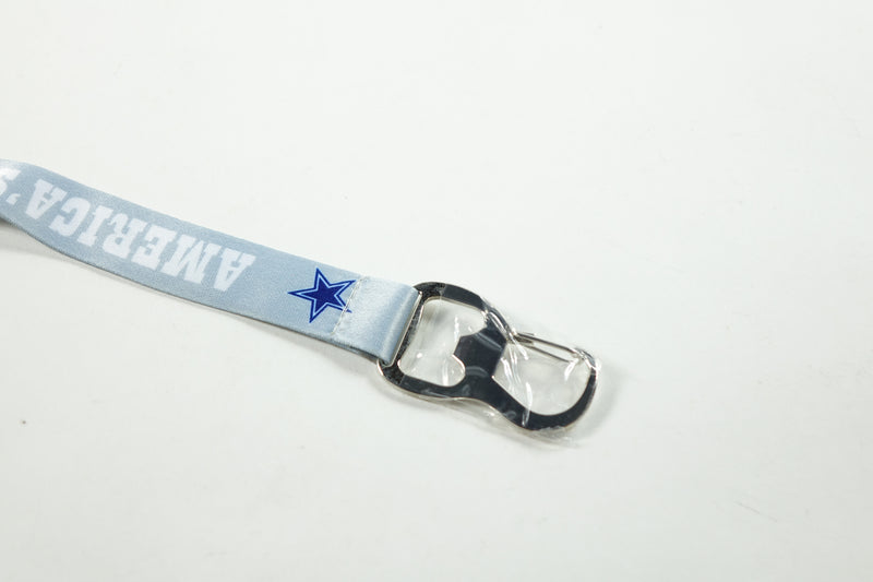 NFL Dallas Cowboys Dallas Cowboys Lanyard Ombre America's Team n, Blue, Small S