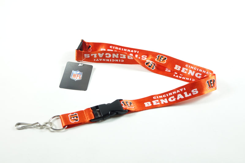 NFL Cincinnati Bengals Lanyard, Orange One Size