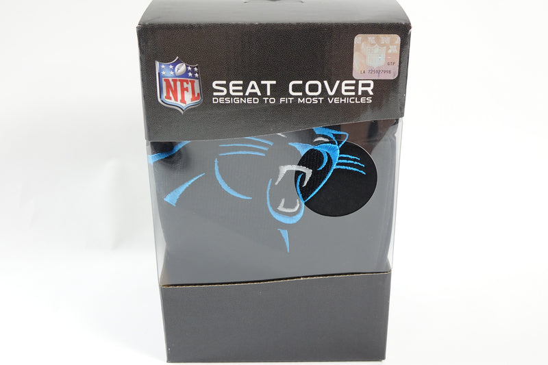 NFL Carolina Panthers Embroidered Seat Cover