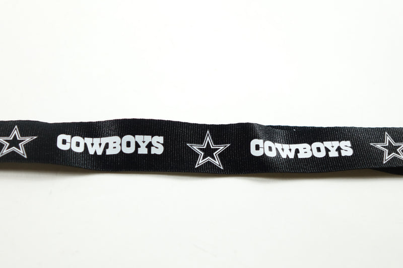 NFL Dallas Cowboys Lanyard, Blackout Large L L