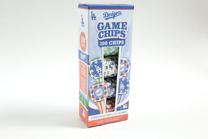 MLB Los Angeles Dodgers Poker Chips 100pc