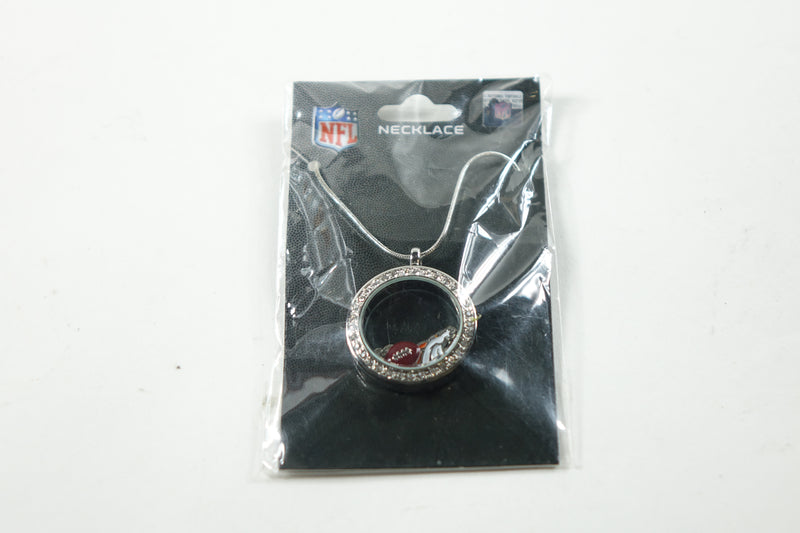 NFL Womens Denver Broncos Locket Necklace 18 inch Team Color