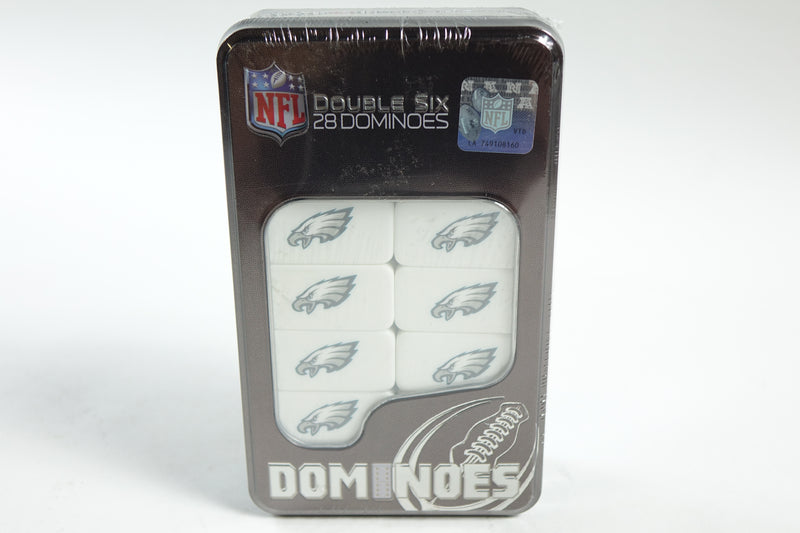 NFL Philadelphia Eagles Collector Edition Double Six Dominoes