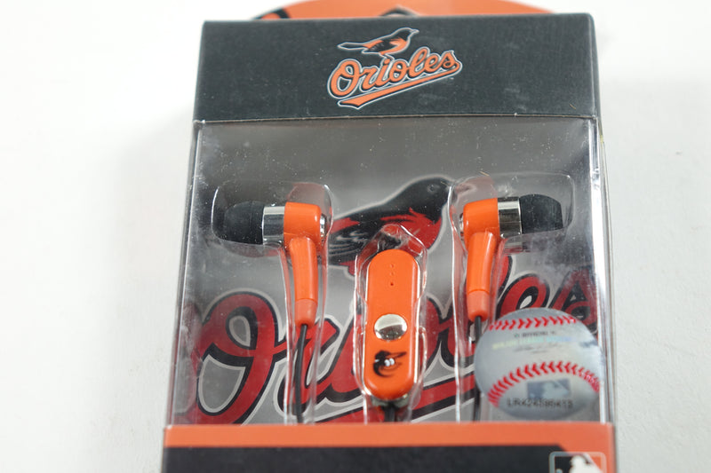 MLB Baltimore Orioles Hands Free Ear Buds with Microphone