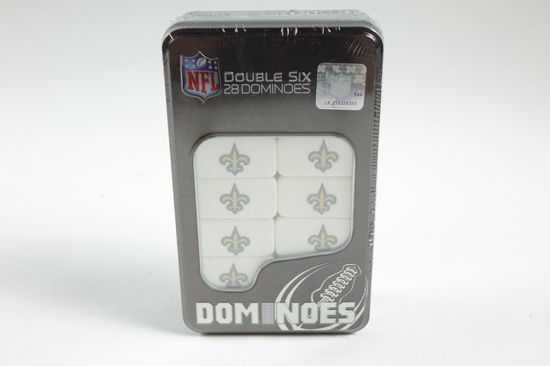 NFL New Orleans Saints Collector Edition Double Six Dominoes