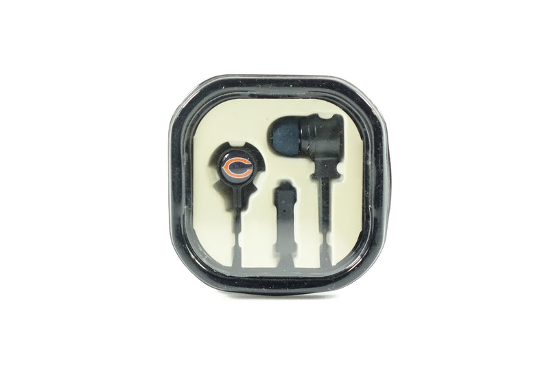 NFL Hands Free Earbuds w/Mic Chicago Bears