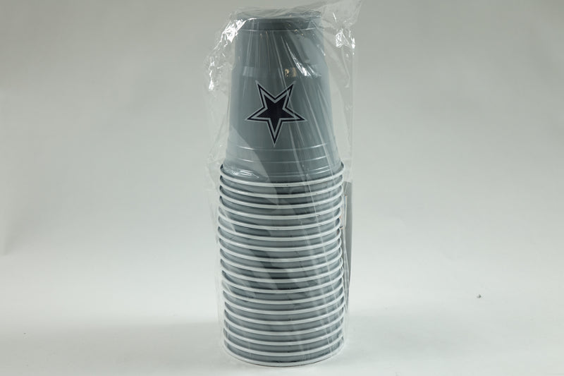 NFL Dallas Cowboys Game Day Cups (18-Ounce, 18 count)