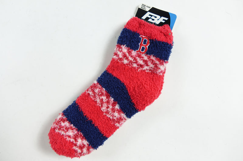 MLB Boston Red Sox, Fuzzy Zebra Socks