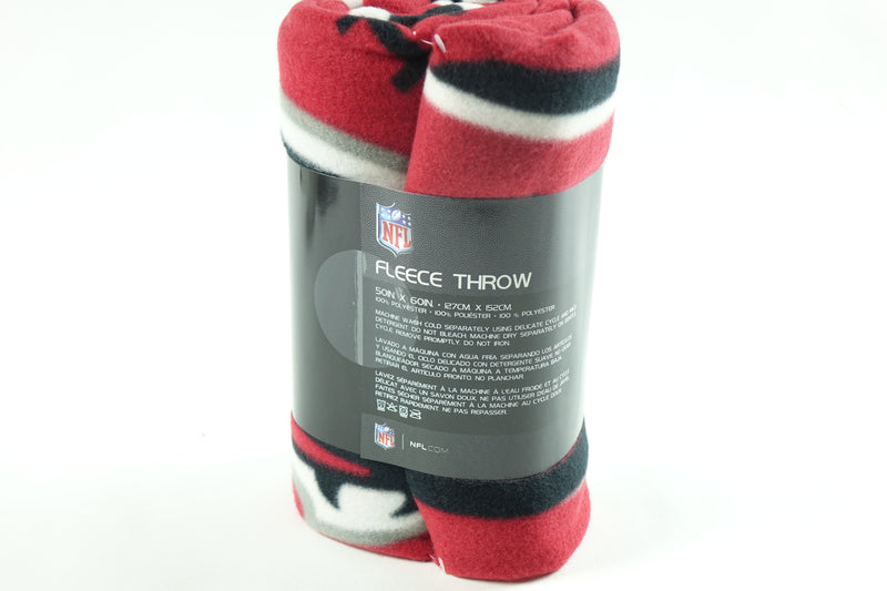 NFL Atlanta Falcons Fleece Throw Blanket, 50" x 60", Campaign