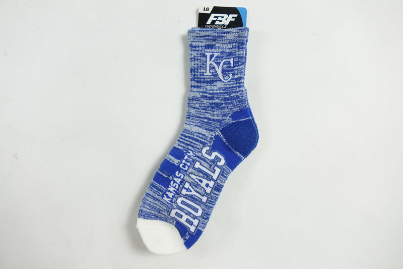 MLB KC Royals, Spaz Logo Socks Large. L L