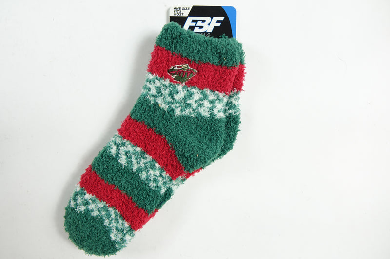 RMC Stripe Sleep Socks NHL Minnesota Wild